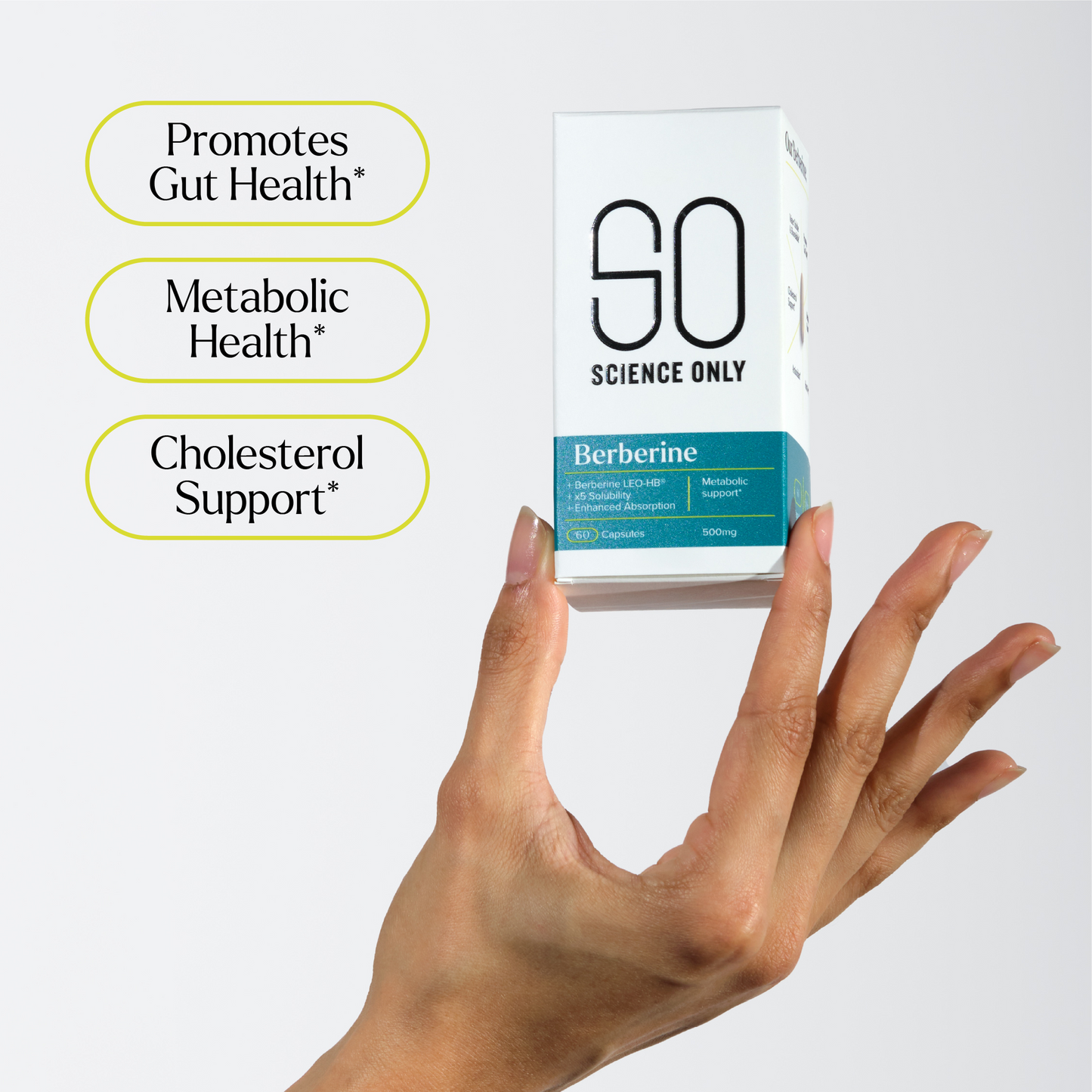 SO Science Only Berberine LEO-HB Enhanced Bioavailability