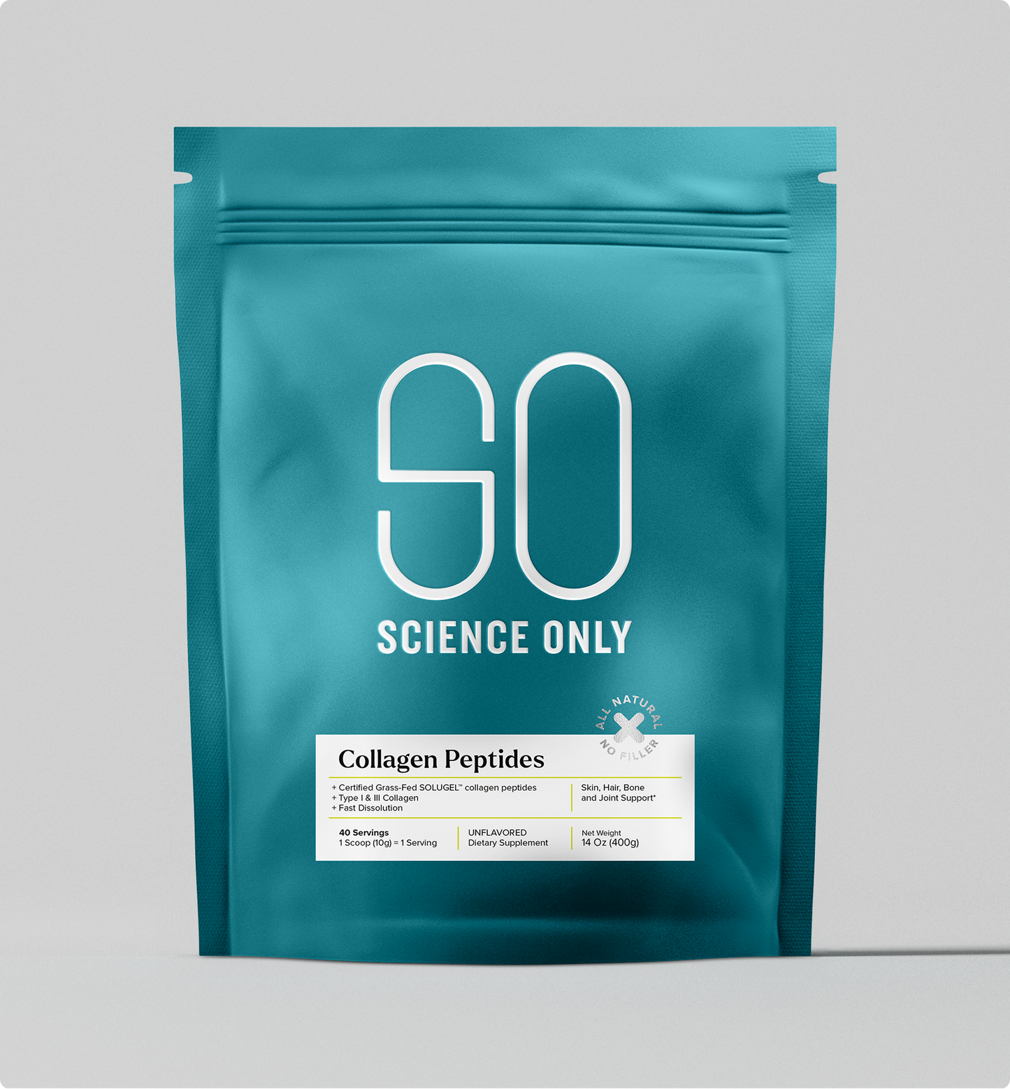 SO science only collagen peptides. Solugel
